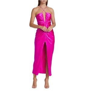 THE SEI - Keyhole Gathered Dress